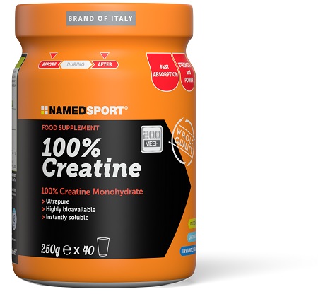 100% CREATINE 250 G - Farmacia De Pasquale