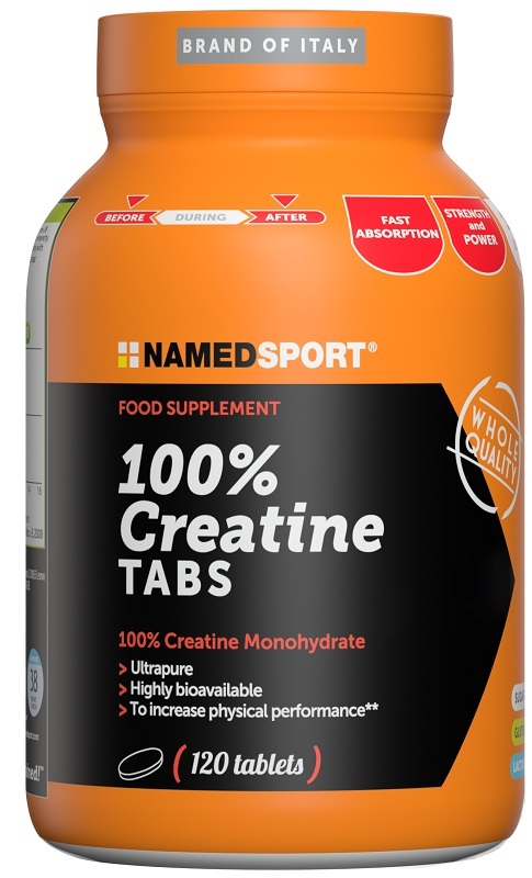 100% CREATINE TABS RB 120 COMPRESSE - Farmacia De Pasquale