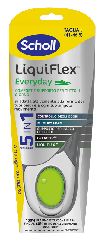 SCHOLL LIQUIFLEX EVERYDAY TAGLIA LARGE - Farmacia De Pasquale