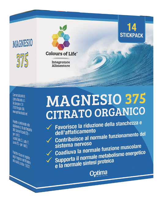 COLOURS OF LIFE MAGNESIO 375 14 STICK - Farmacia De Pasquale