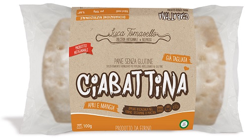 CIABATTINA PANE SENZA GLUTINE 100 G - Farmacia De Pasquale