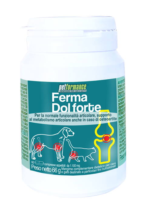 PETFORMANCE FERMA DOL FORTE 60 COMPRESSE - Farmacia De Pasquale