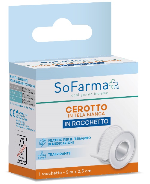 ROCCHETTO TELA M 5X2,5 CM SOFARMAPIU' - Farmacia De Pasquale