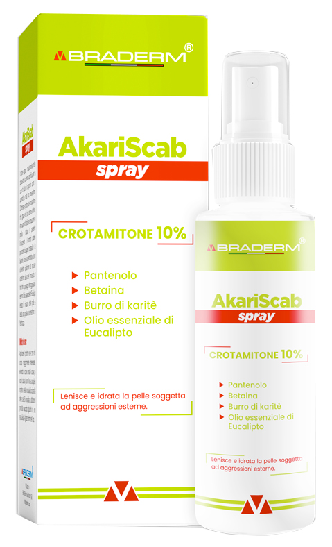 AKARISCAB SPRAY 100 ML BRADERM - Farmacia De Pasquale