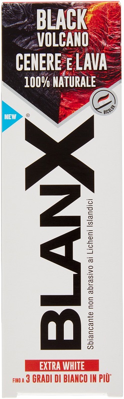 BLANX BLACK VOLCANO DENTIFRICIO 75 ML - Farmacia De Pasquale