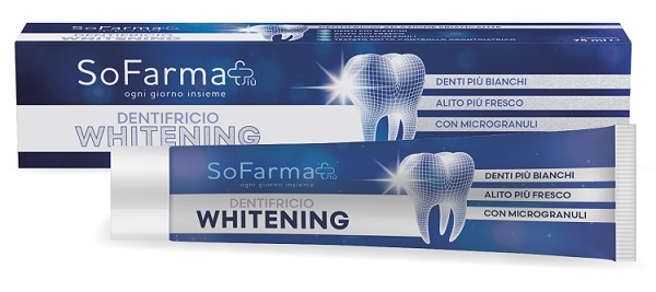 DENTIFRICIO WHITENING 75 ML SOFARMAPIU' - Farmacia De Pasquale