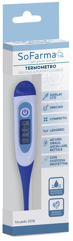 TERMOMETRO DIGITALE FLESS SOFARMAPIU' - Farmacia De Pasquale