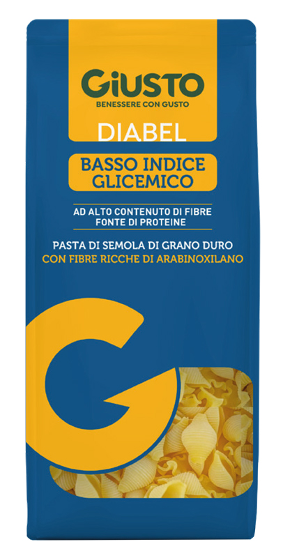 GIUSTO DIABEL BASSO INDICE GLICEMICO PASTA CONCHIGLIETTE 400 G - Farmacia De Pasquale