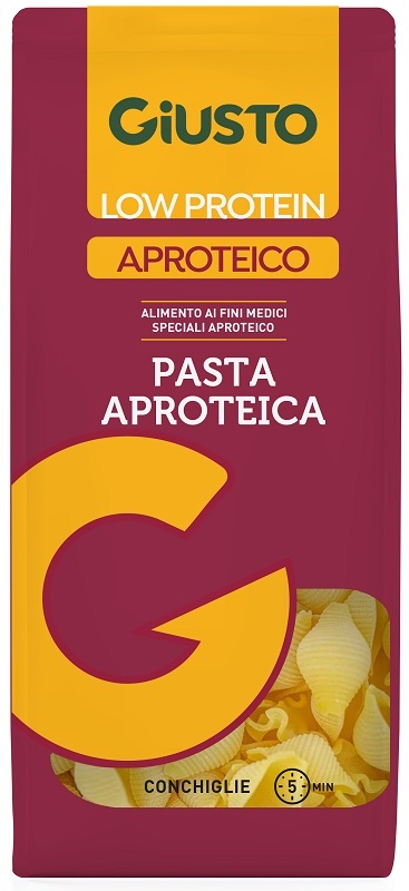 GIUSTO APROTEICO CONCHIGLIE 250 G - Farmacia De Pasquale