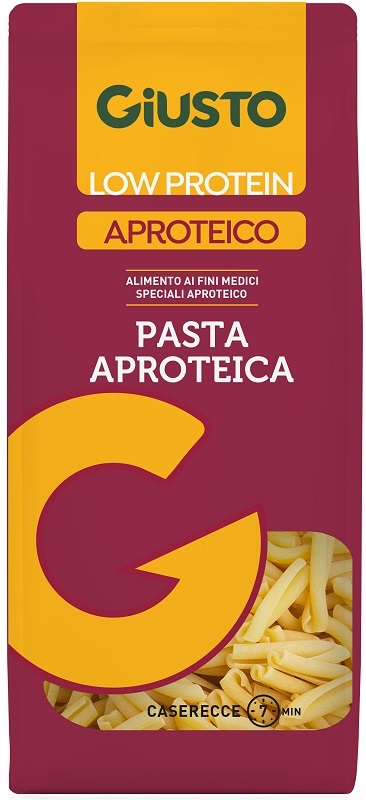 GIUSTO APROTEICO CASERECCE 250 G - Farmacia De Pasquale