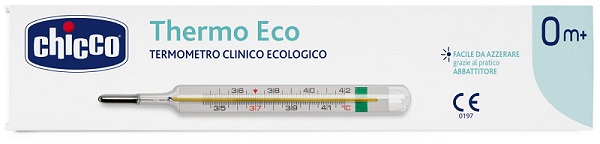 TERMOMETRO CHICCO THERMOECO VETRO - Farmacia De Pasquale