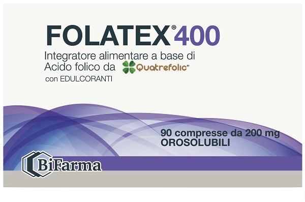 FOLATEX 400 90 COMPRESSE - Farmacia De Pasquale
