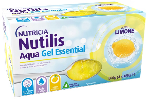 NUTILIS AQUA GEL LIMONE 4 PEZZI DA 125 G - Farmacia De Pasquale
