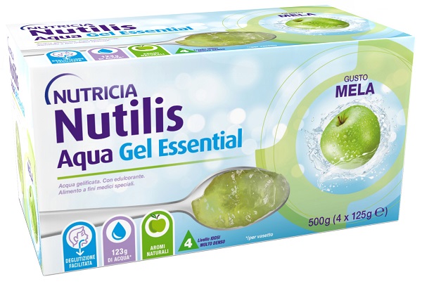 NUTILIS AQUA GEL MELA 4 PEZZI DA 125 G - Farmacia De Pasquale