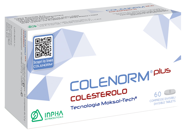 COLENORM PLUS COLESTEROLO 60 COMPRESSE DIVISIBILI - Farmacia De Pasquale