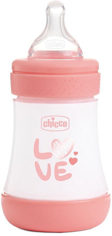 CHICCO BIBERON P5 150ML SLOW SILICONE GIRL - Farmacia De Pasquale