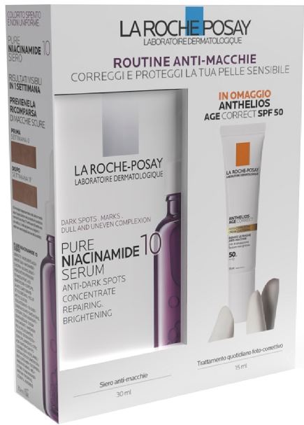 KIT NIACINAMIDE SIERO 30 ML+AGE 15 ML - Farmacia De Pasquale