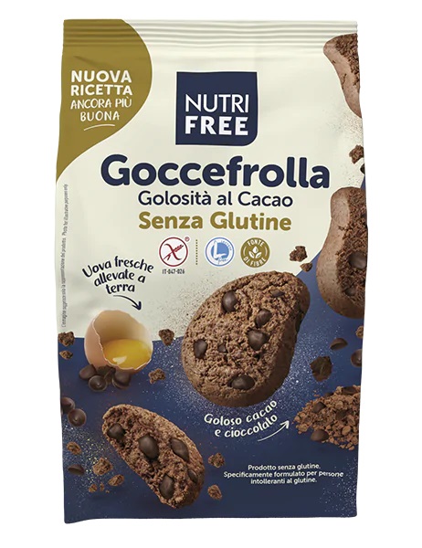 NUTRIFREE GOCCEFROLLA GOLOSITA' AL CACAO 300 G - Farmacia De Pasquale