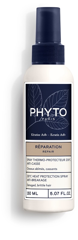 PHYTO PARIS REPARATION SPRAY TERMOPROTETTIVO 230 GRADI CELSIUS ANTI ROTTURA PER CAPELLI DANNEGGIATI FRAGILI 150 ML - Farmacia De Pasquale