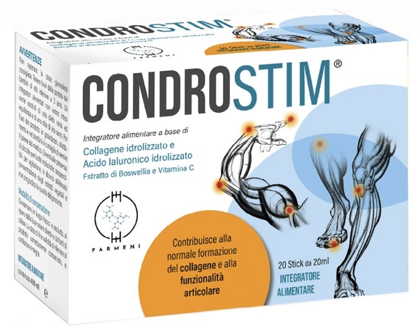 CONDROSTIM 20 STICK PACK DA 20 ML - Farmacia De Pasquale