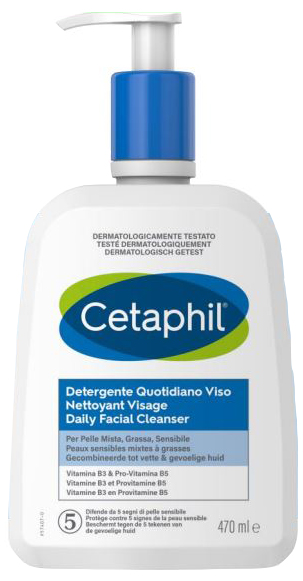 CETAPHIL DETERGENTE QUOTIDIANO VISO 470 ML - Farmacia De Pasquale