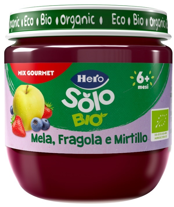 HERO SOLO OMOGENEIZZATO MELA CANNELLA 120 G - Farmacia De Pasquale