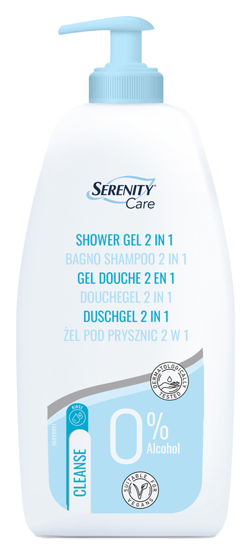 SERENITY CARE BAGNO SHAMPOO 2 IN 1 500 ML - Farmacia De Pasquale