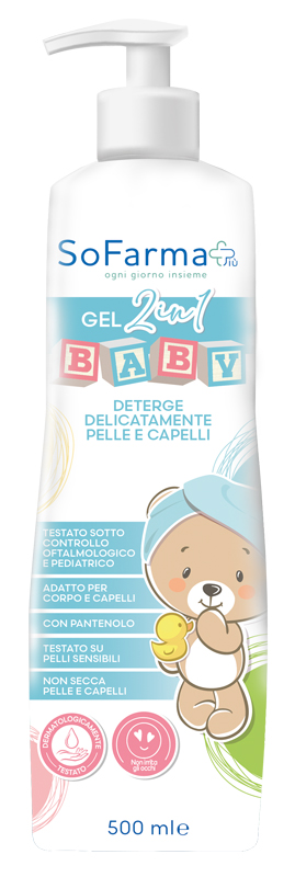 DETERGENTE BABY 2IN1 500 ML SOFARMAPIU' - Farmacia De Pasquale