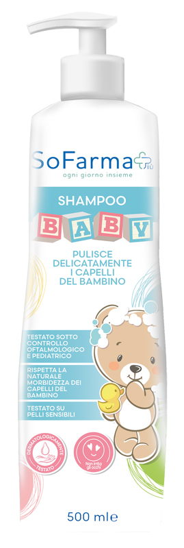 SHAMPOO BABY 500 ML SOFARMAPIU' - Farmacia De Pasquale
