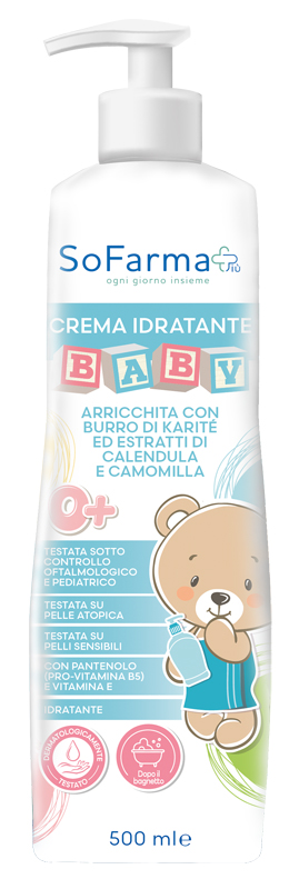 CREMA IDRATANTE CORPO 300 ML SOFARMAPIU' - Farmacia De Pasquale