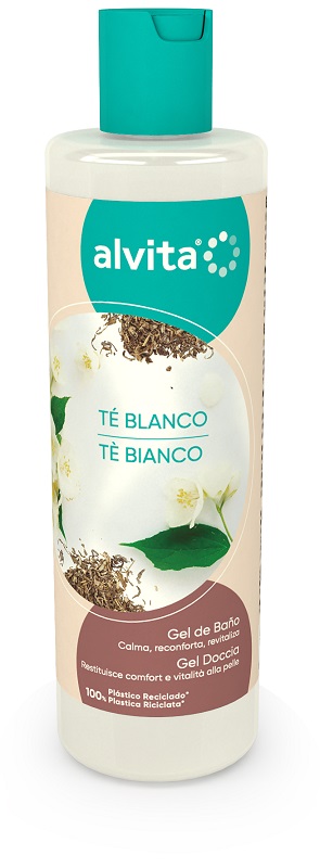 ALVITA GEL DOCCIA TE' BIANCO 300 ML - Farmacia De Pasquale