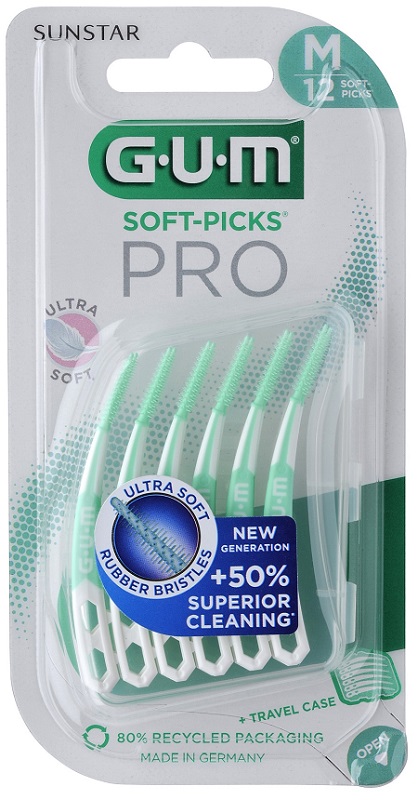 GUM SOFT PICK PRO MEDIUM 12 PEZZI - Farmacia De Pasquale