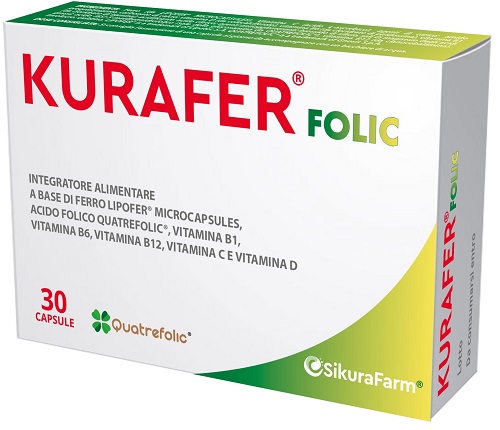 KURAFER FOLIC 30 CAPSULE - Farmacia De Pasquale