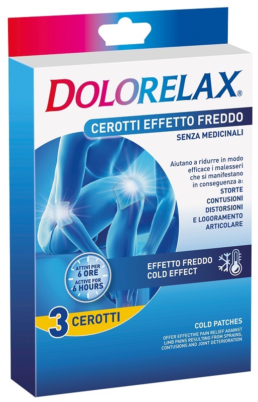 DOLORELAX CEROTTO EFFETTO FREDDO - Farmacia De Pasquale