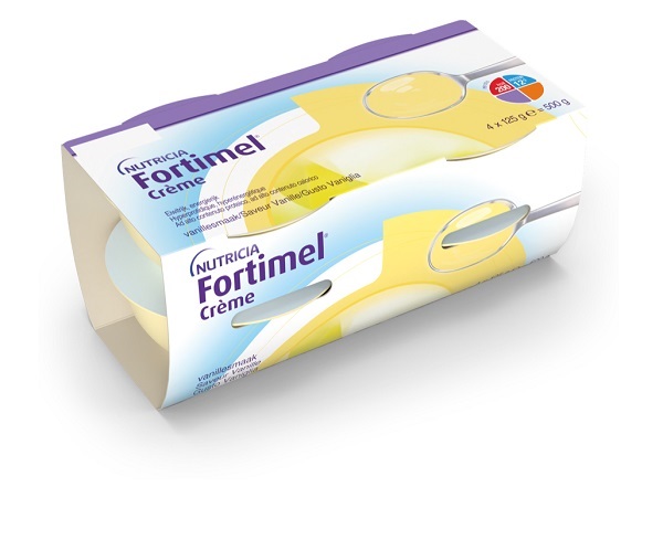 FORTIMEL CREME VANIGLIA 4 PEZZI DA 125 G - Farmacia De Pasquale