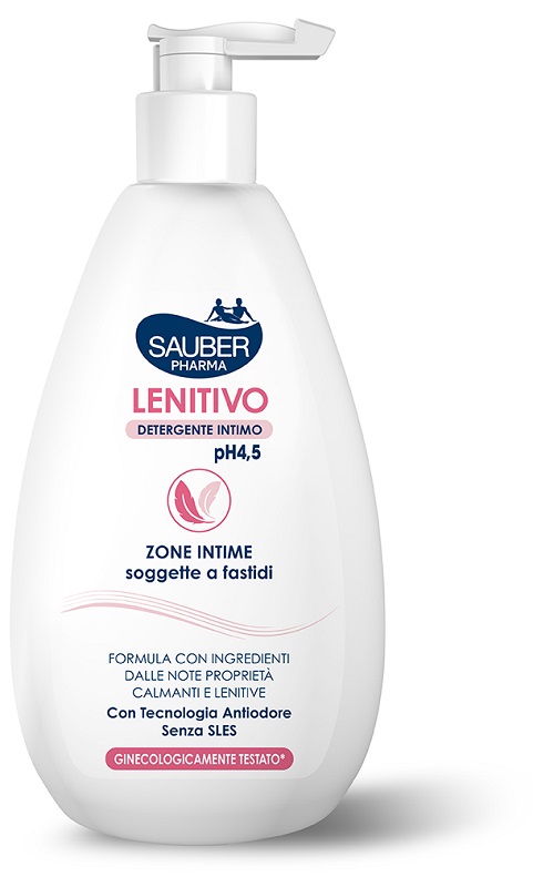 SAUBER DETERGENTE INTIMO LENITIVO 500 ML - Farmacia De Pasquale
