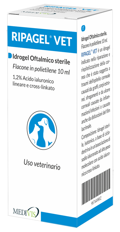 RIPAGEL VET GOCCE OCULARI 10 ML - Farmacia De Pasquale