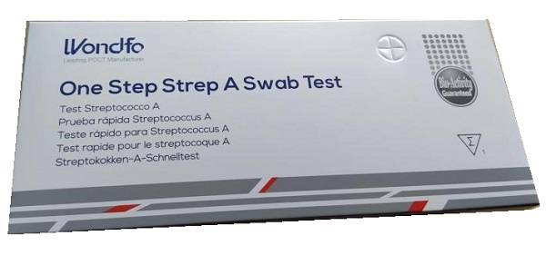 TEST AUTODIAGNOSTICO ONE STEP STREP A RILEVAZIONE QUALITATIVA ANTIGENE STREPTOCOCCO A IN TAMPONI FARINGEI GAMMADIS - Farmacia De Pasquale