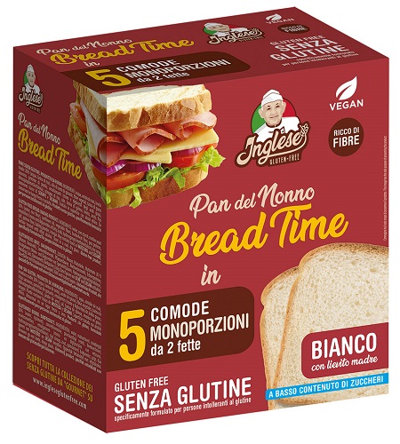 INGLESE BREAD TIME BIANCO 2 PEZZI DA 125 G - Farmacia De Pasquale