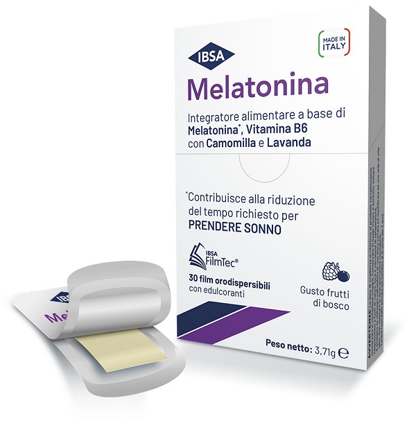 MELATONINA IBSA 30 FILM ORALI - Farmacia De Pasquale