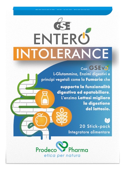 GSE ENTERO INTOLERANCE 20 STICKPACK - Farmacia De Pasquale