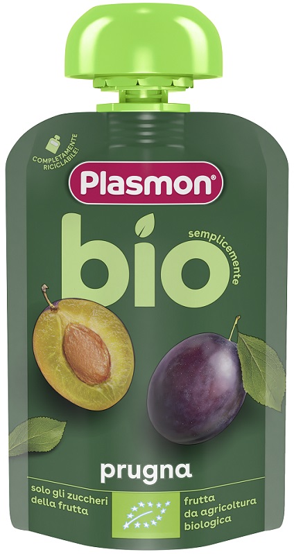PLASMON PRUGNA BIO POUCHES 100 G - Farmacia De Pasquale