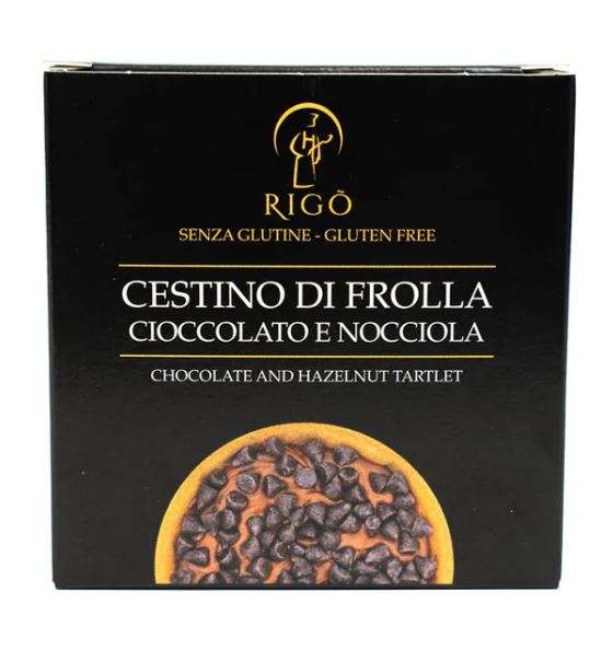 RIGO' CESTINO FROLLA CIOCCOLATO E NOCCIOLA 60 G - Farmacia De Pasquale