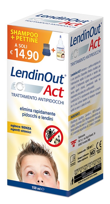 LENDINOUT ACT ANTIPIDOCCHI 150 ML - Farmacia De Pasquale