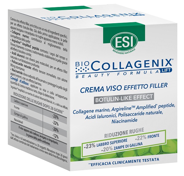ESI BIOCOLLAGENIX CREMA VISO EFFETTO FILLER 50 ML - Farmacia De Pasquale