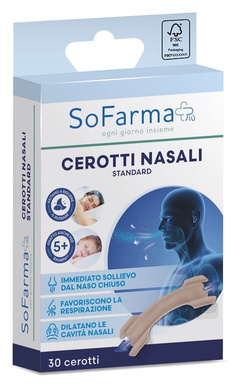 CEROTTO NASALE CLASSICO 30 PEZZI SOFARMAPIU' - Farmacia De Pasquale