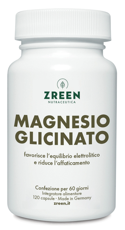 ZREEN MAGNESIO GLICINATO 120 CAPSULE - Farmacia De Pasquale
