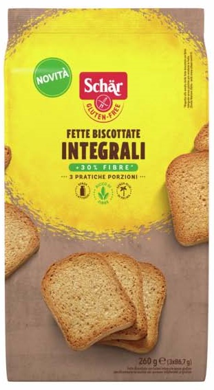 SCHAR FETTE BISCOTTATE INTEGRALI 260 G - Farmacia De Pasquale