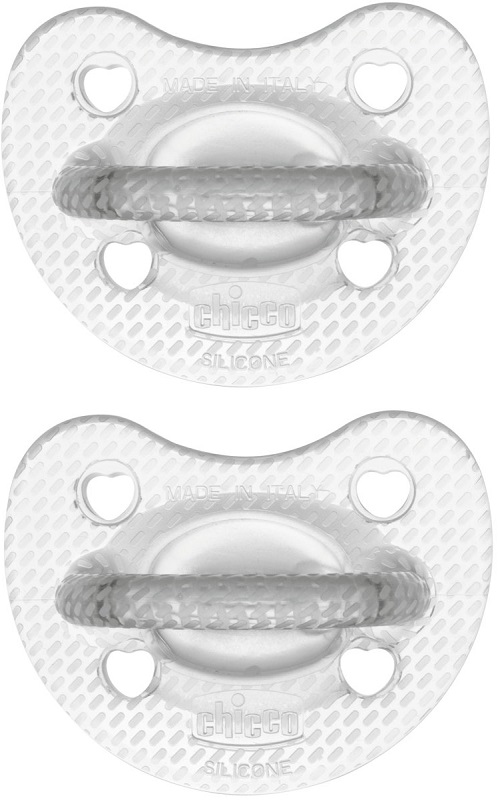CHICCO GOMMOTTO SILICONE CRYSTAL 16-36 MESI 2 PEZZI - Farmacia De Pasquale