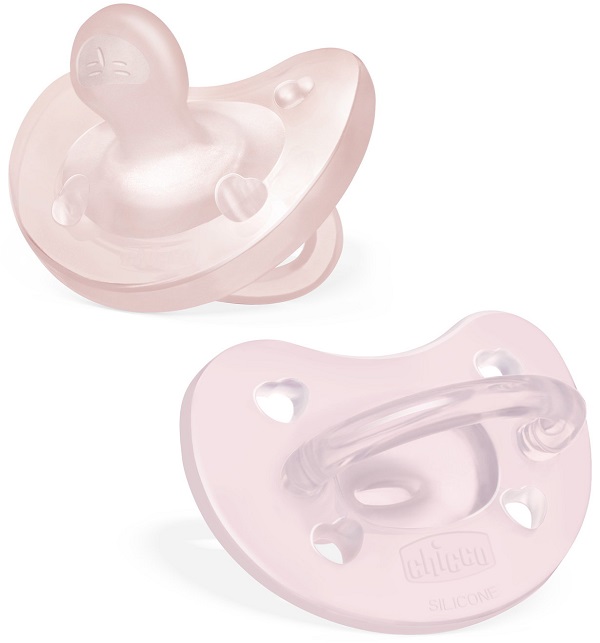 CHICCO GOMMOTTO SILICONE ROSA 2-6 MESI 2 PEZZI - Farmacia De Pasquale